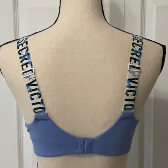 NWOT Victoria’s Secret T-Shirt Push-Up Full Coverage Padded Bra, 36D, Periwinkle - Picture 3 of 8